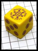 Dice : Dice - 6D - World Dice Day Dec 4 2015 - Gift From German Collectors Sept 2015